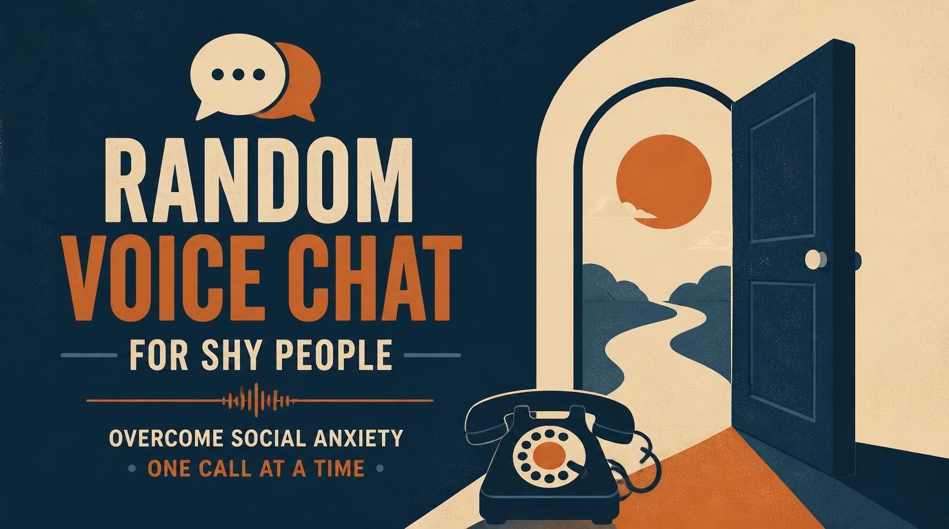 Random Voice Chat for Shy People — Overcome Social Anxiety One Call at a Time