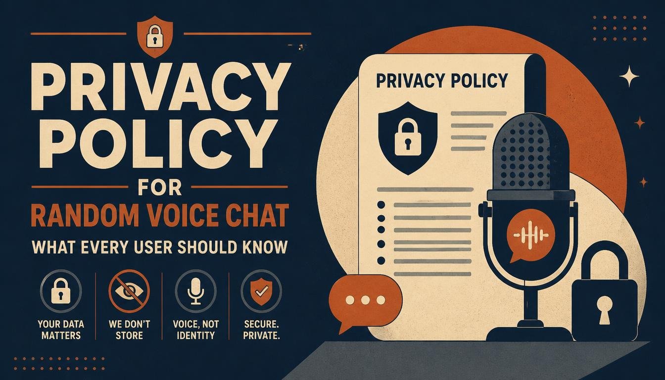 Privacy Policy for Random Voice Chat: What Every User Should Know