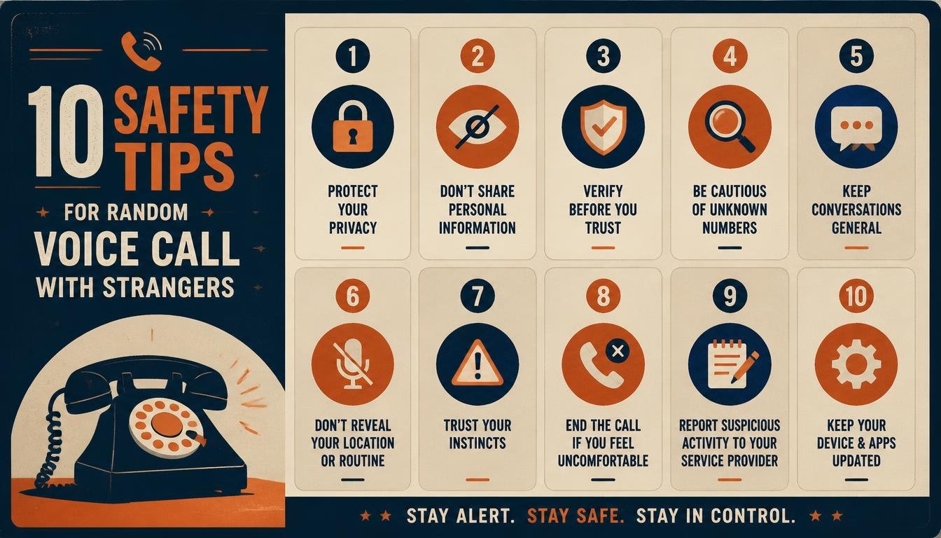 10 Safety Tips for Random Voice Call with Strangers