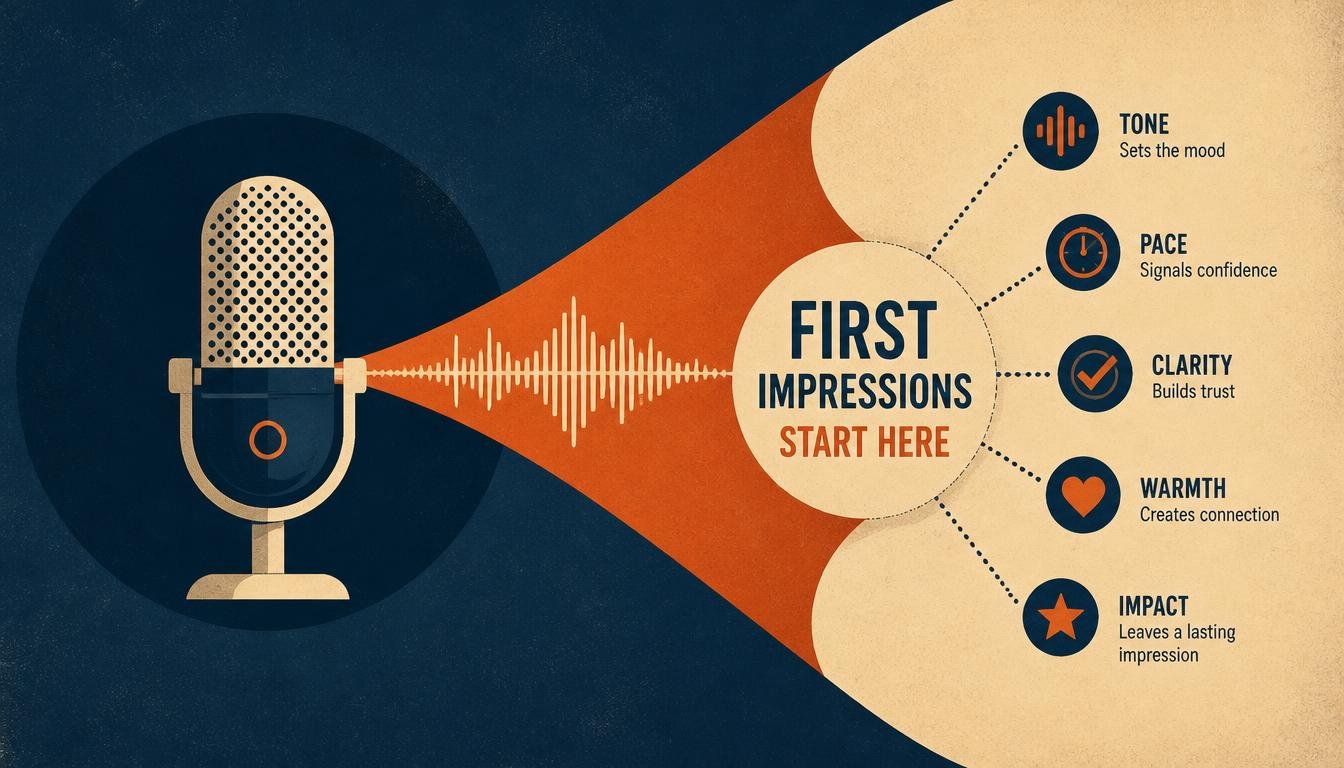 The Science of First Impressions Through Voice Alone (No Video)