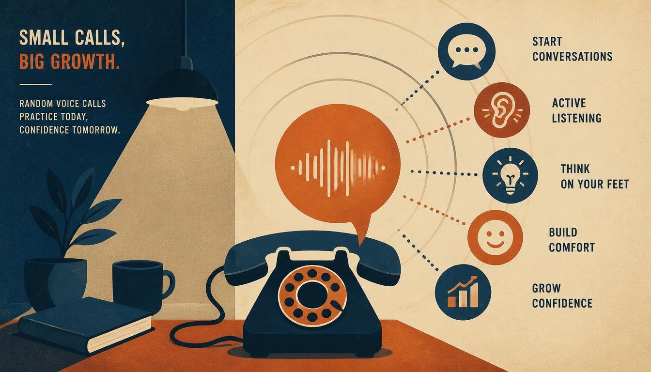 How Random Voice Calls Help Introverts Practice Social Skills