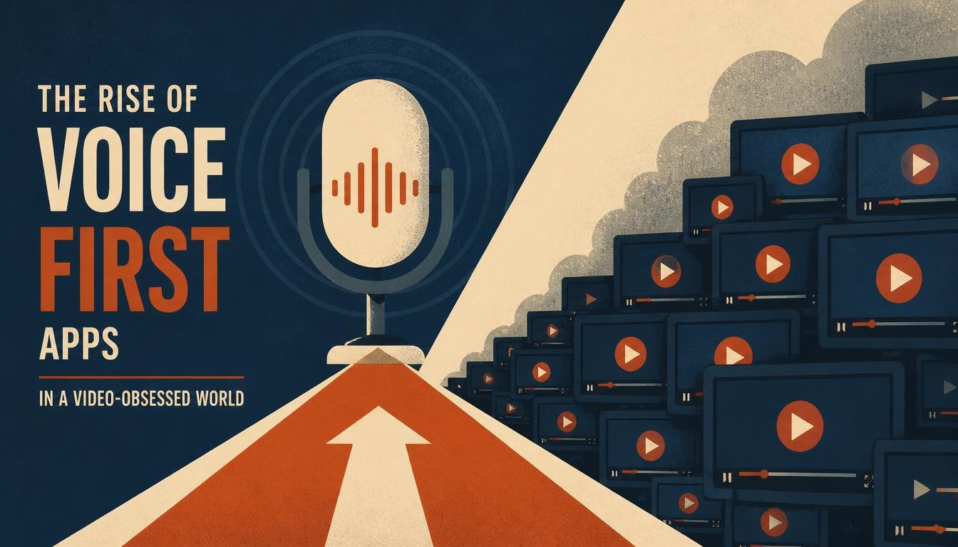 The Rise of Voice-First Apps in a Video-Obsessed World