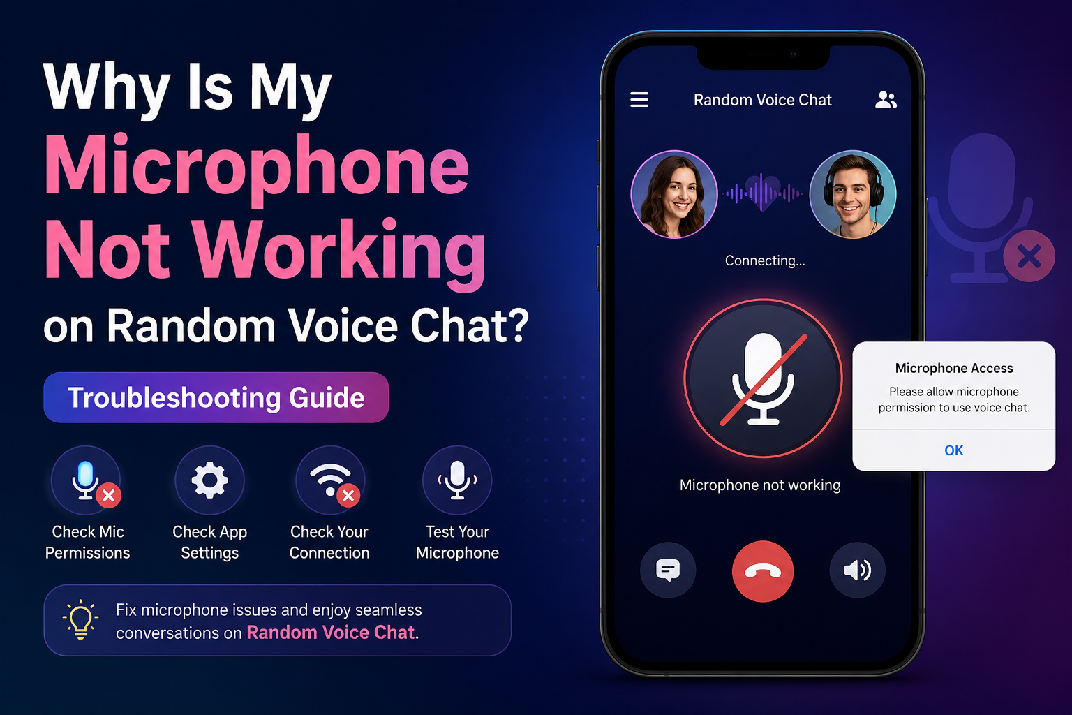 How to Fix Poor Audio Quality on Random Voice Chat